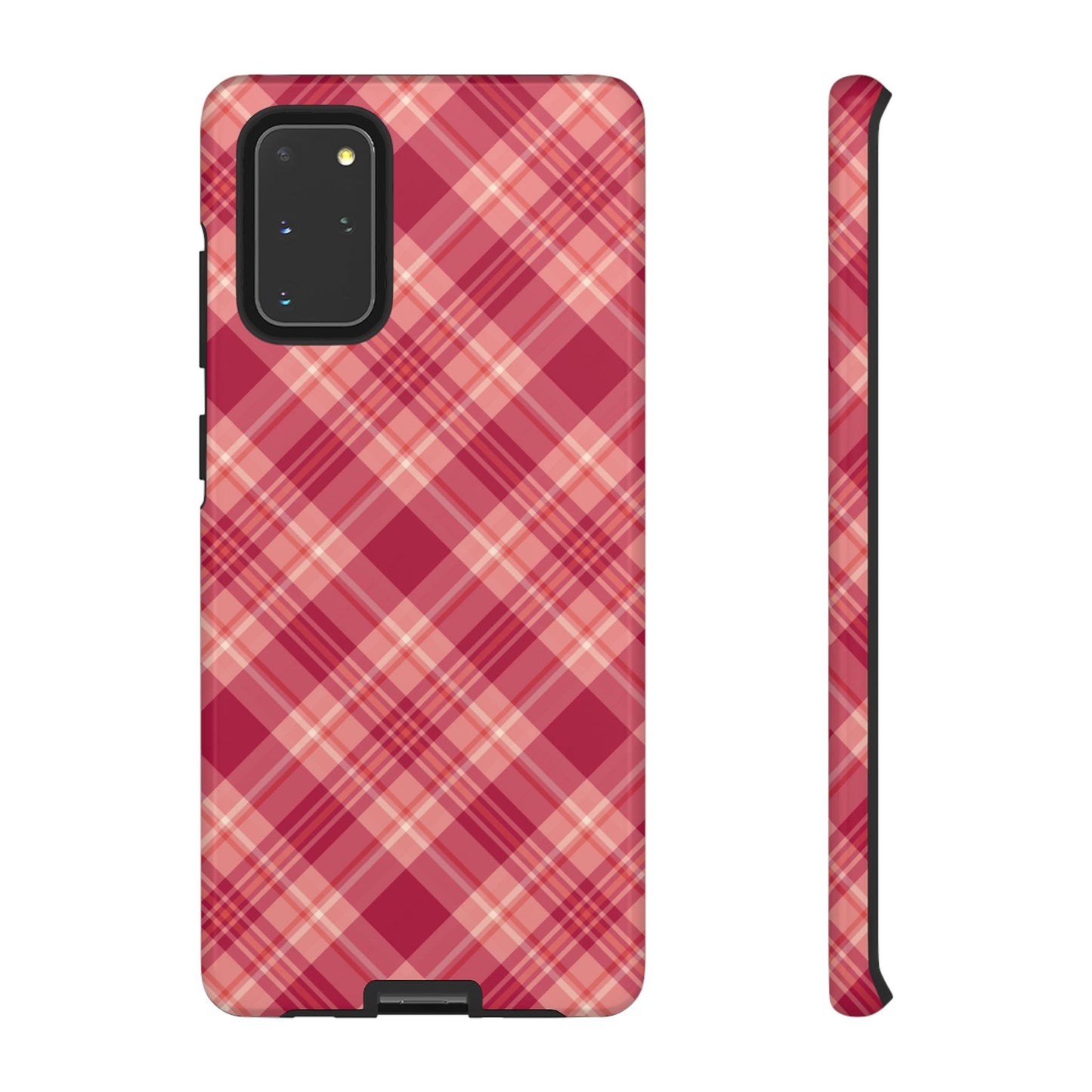 Rustic Red Plaid – Samsung Galaxy Case - BOGO Cases