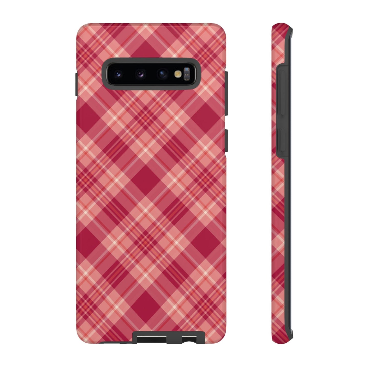 Rustic Red Plaid – Samsung Galaxy Case - BOGO Cases