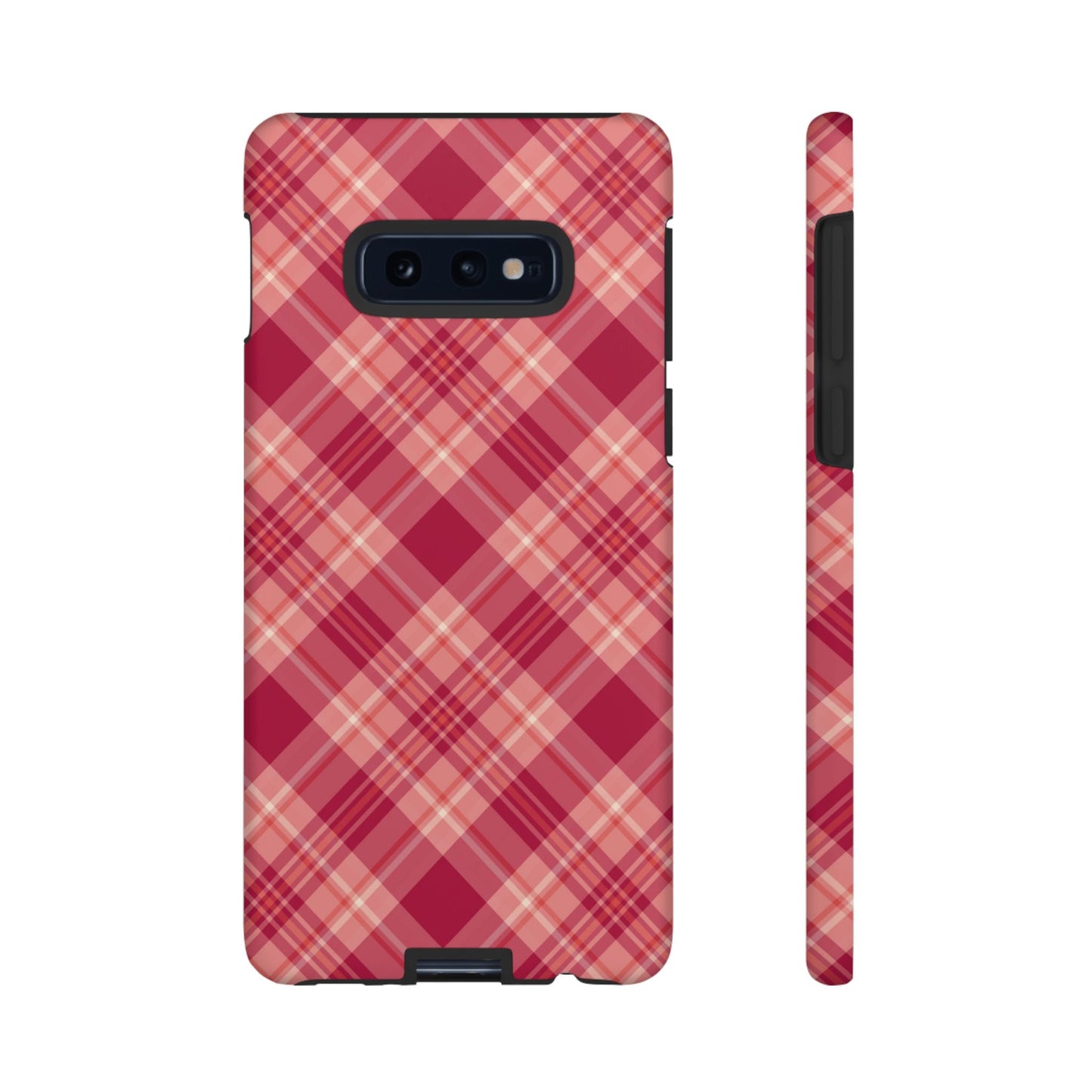 Rustic Red Plaid – Samsung Galaxy Case - BOGO Cases