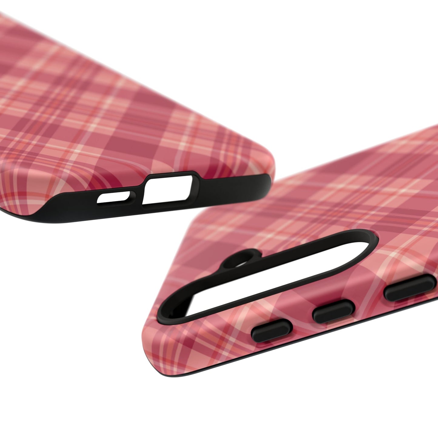 Rustic Red Plaid – Samsung Galaxy Case - BOGO Cases