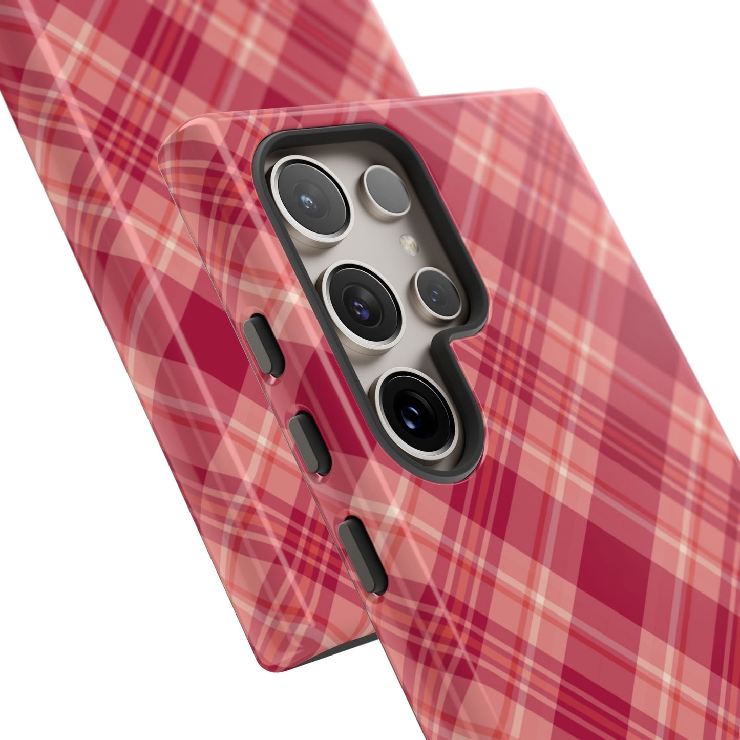Rustic Red Plaid – Samsung Galaxy Case - BOGO Cases