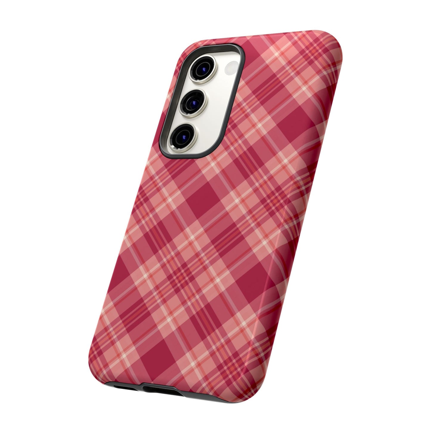 Rustic Red Plaid – Samsung Galaxy Case - BOGO Cases