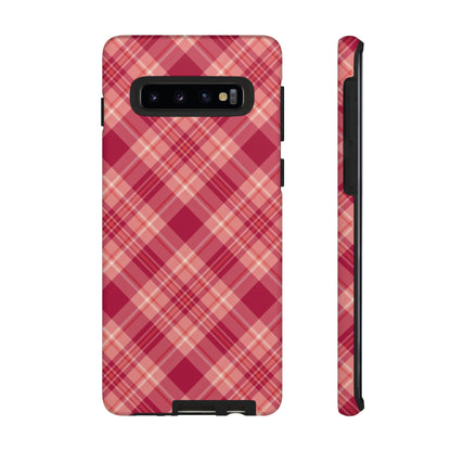 Rustic Red Plaid – Samsung Galaxy Case - BOGO Cases