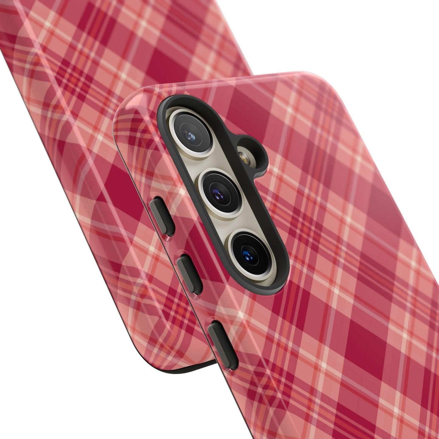 Rustic Red Plaid – Samsung Galaxy Case - BOGO Cases