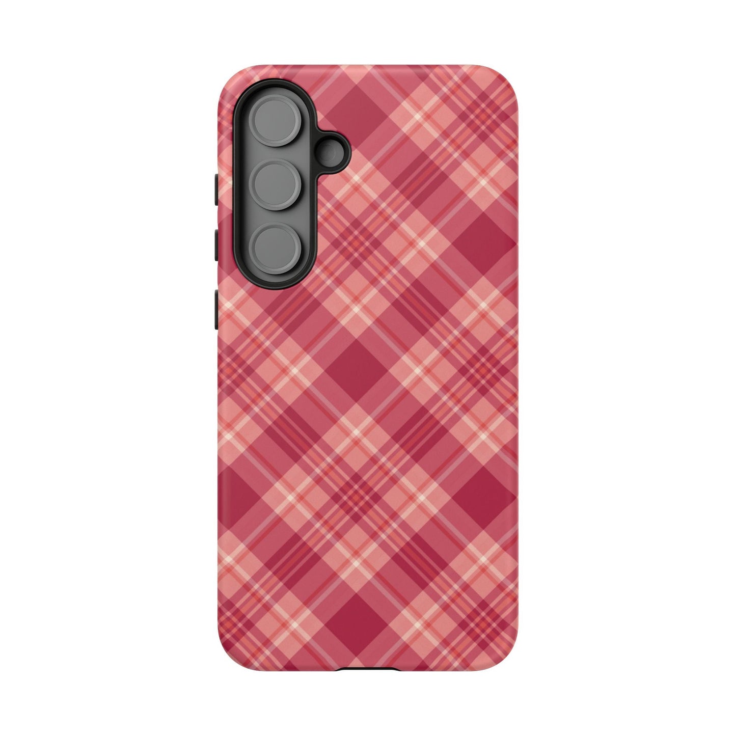 Rustic Red Plaid – Samsung Galaxy Case - BOGO Cases