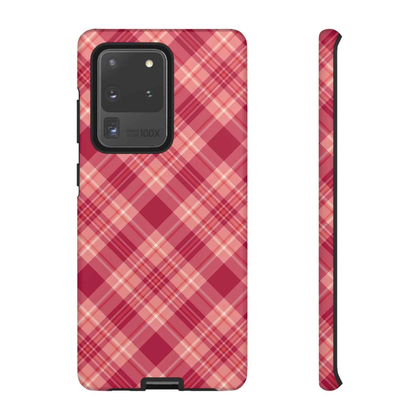 Rustic Red Plaid – Samsung Galaxy Case - BOGO Cases