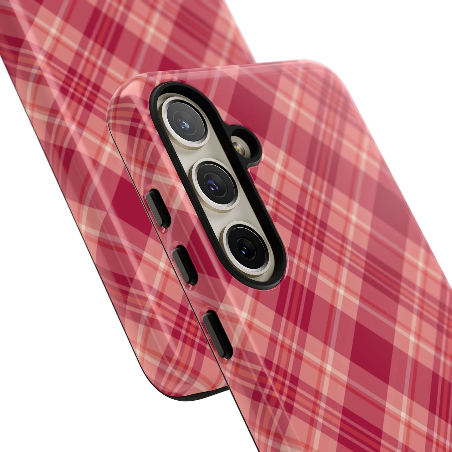 Rustic Red Plaid – Samsung Galaxy Case - BOGO Cases