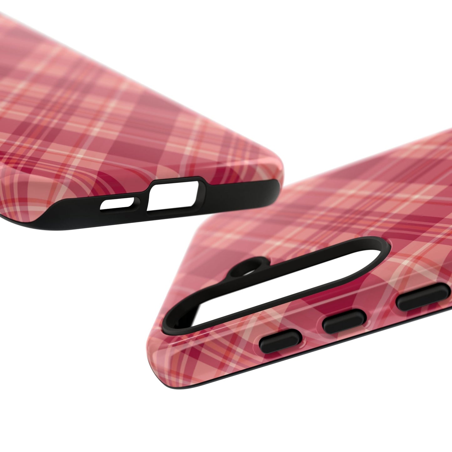 Rustic Red Plaid – Samsung Galaxy Case - BOGO Cases