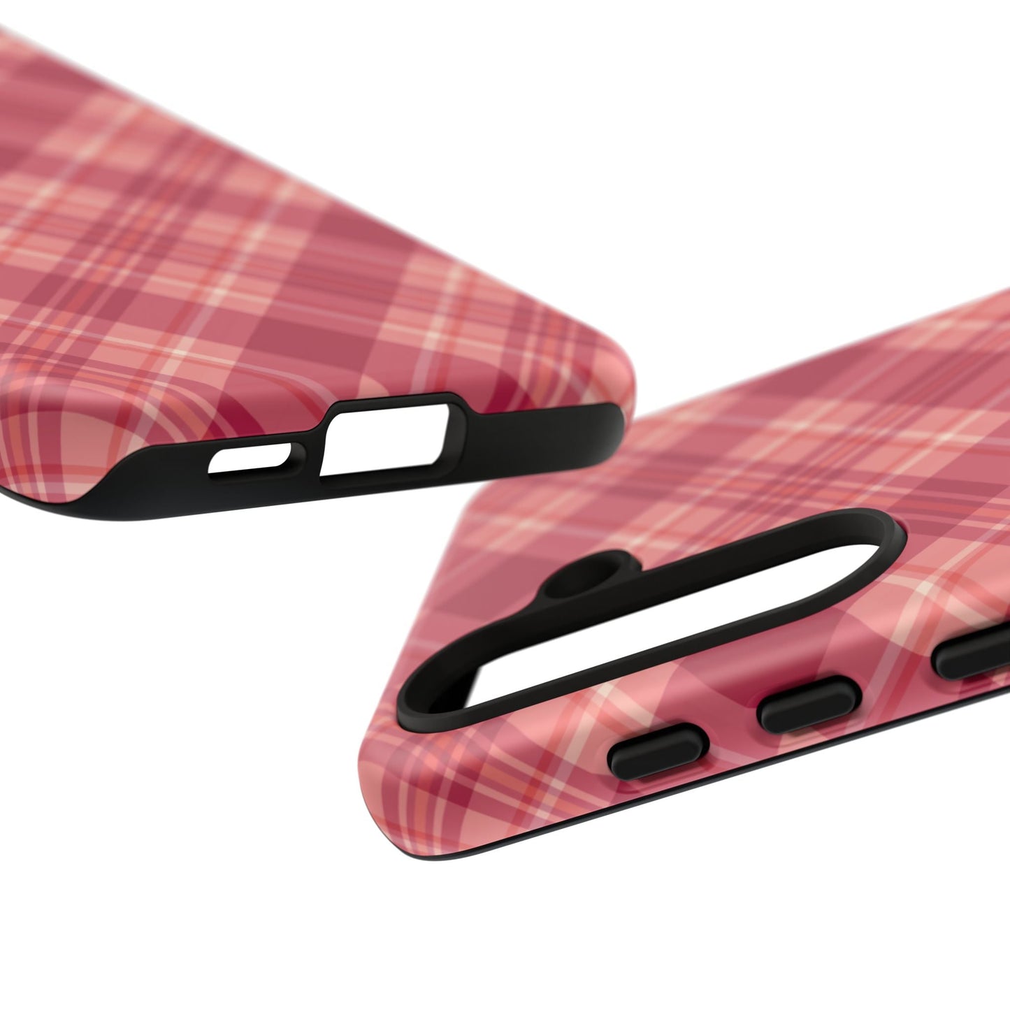 Rustic Red Plaid – Samsung Galaxy Case - BOGO Cases