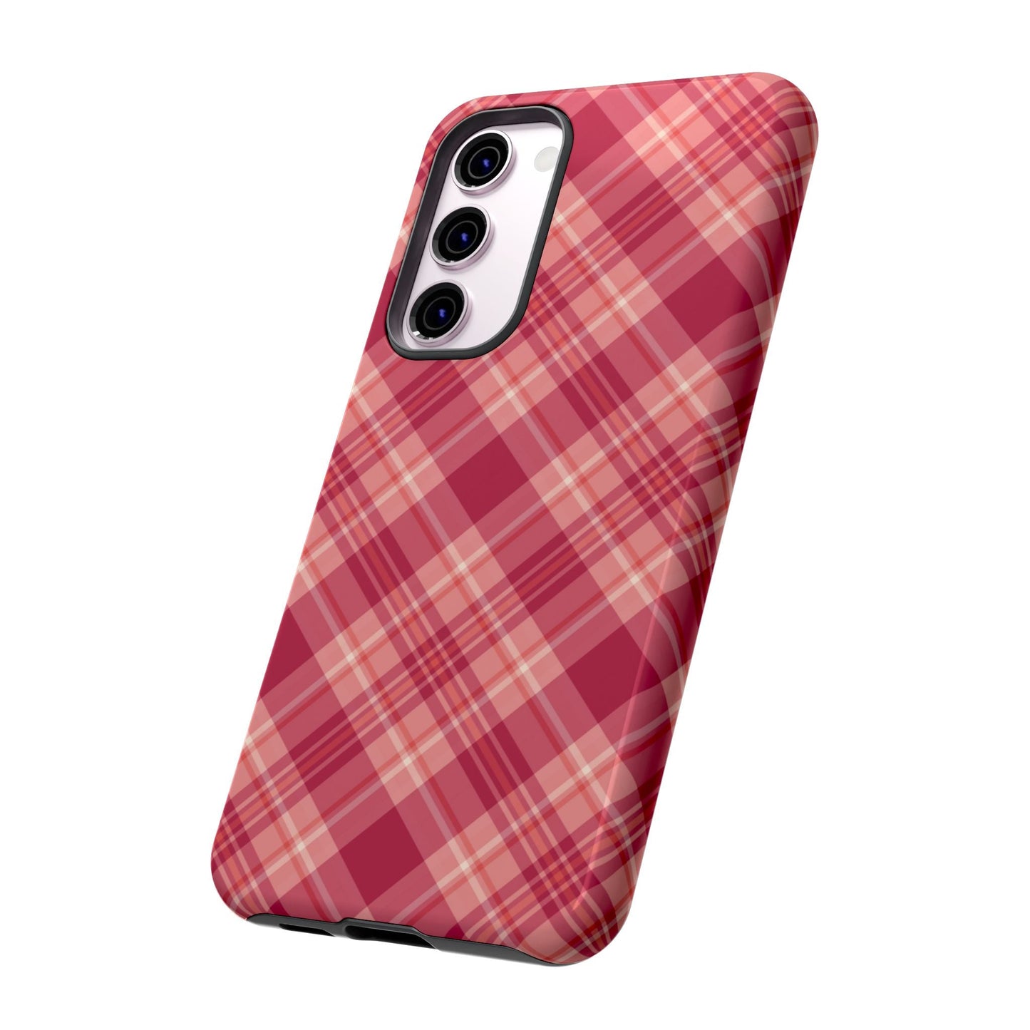 Rustic Red Plaid – Samsung Galaxy Case - BOGO Cases