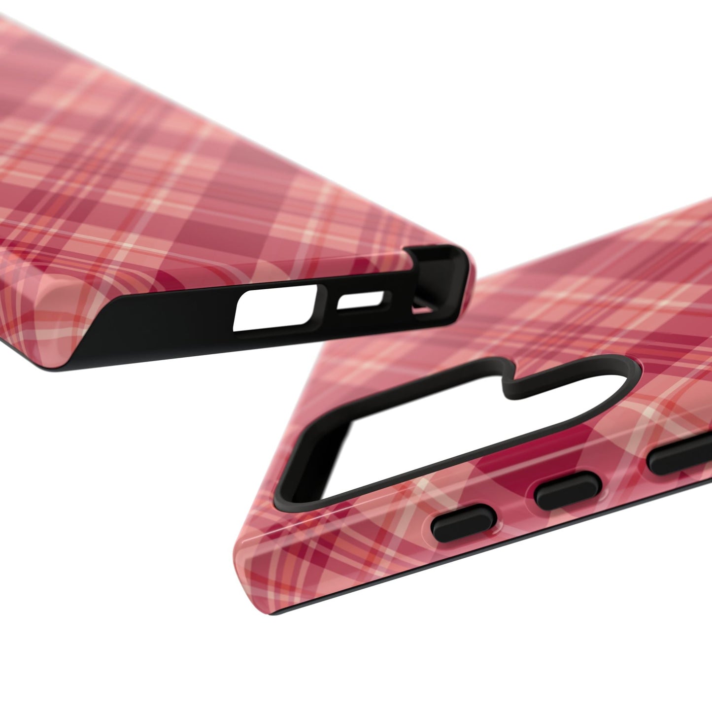 Rustic Red Plaid – Samsung Galaxy Case - BOGO Cases