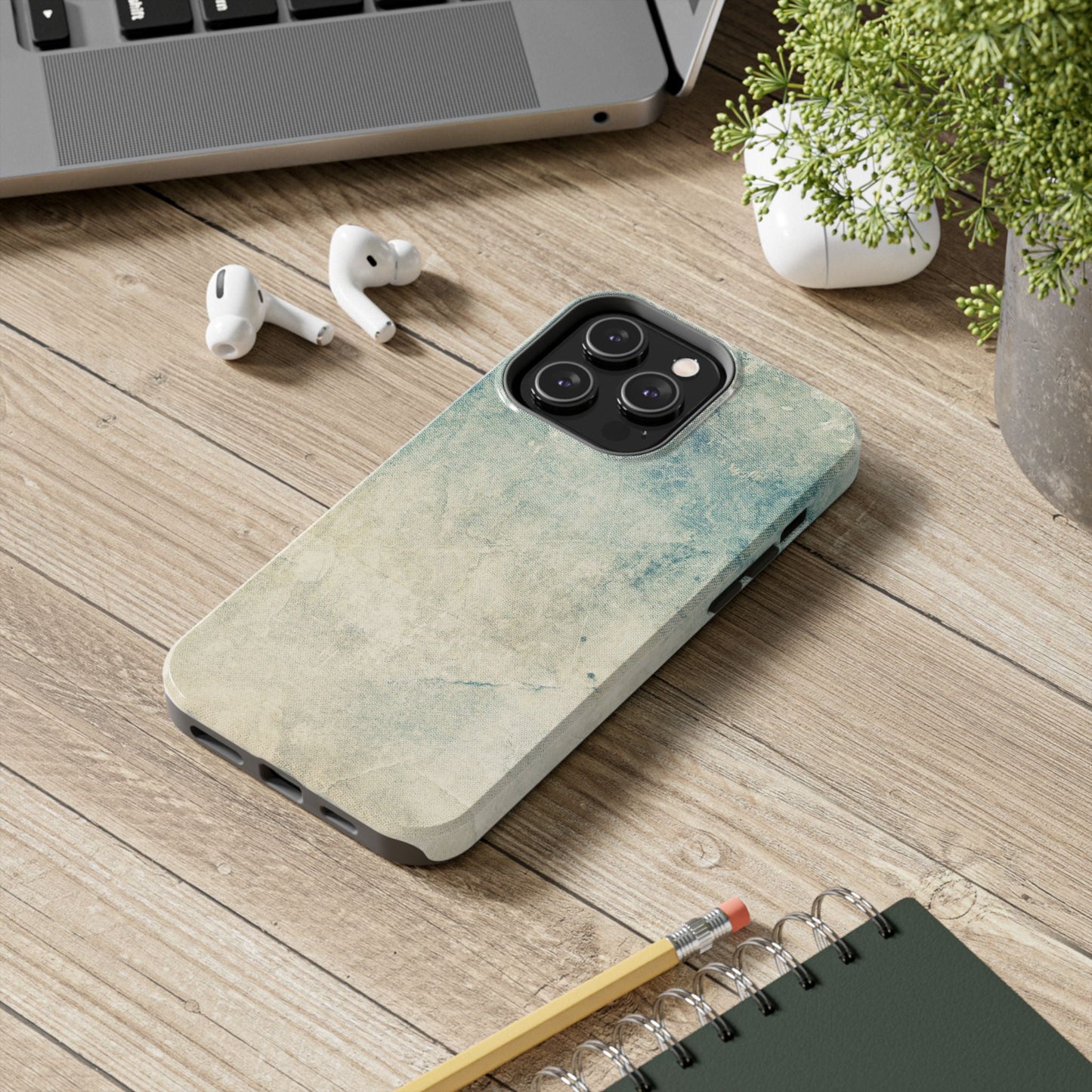 Rustic Vintage Texture iPhone Case – Timeless Aged Design - BOGO Cases