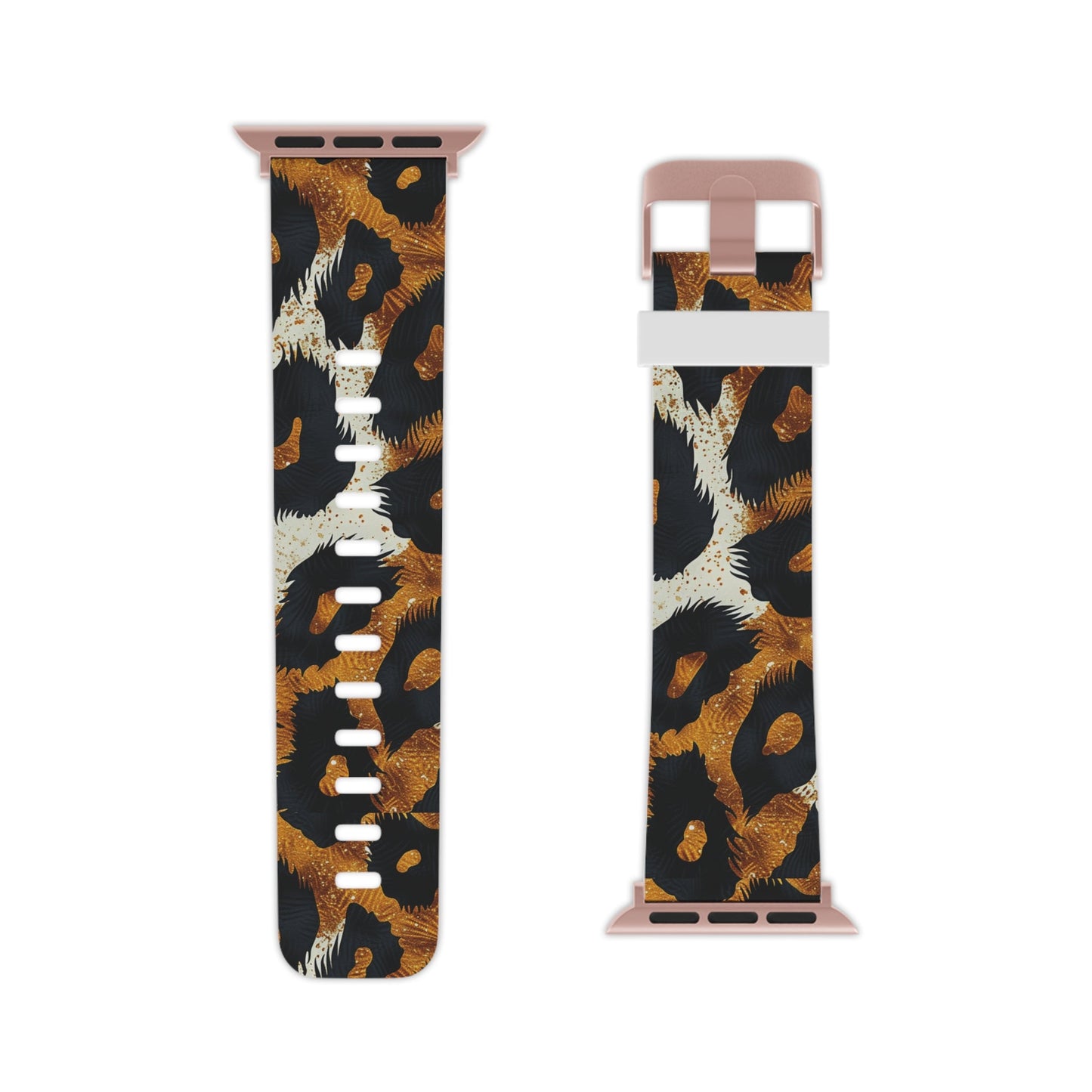 Safari Noir Gold Leopard Apple Watch Band - BOGO Cases