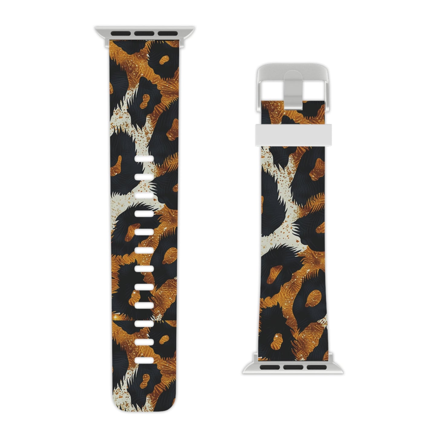 Safari Noir Gold Leopard Apple Watch Band - BOGO Cases