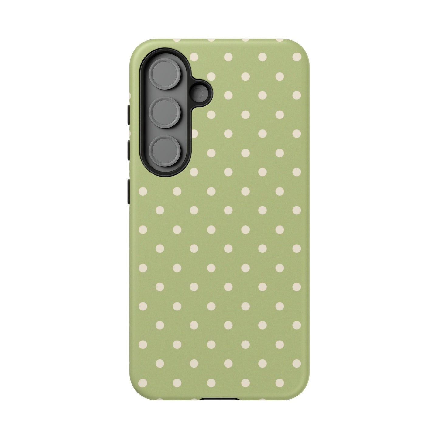 Sage Green Polka Dots – Samsung Galaxy Case - BOGO Cases