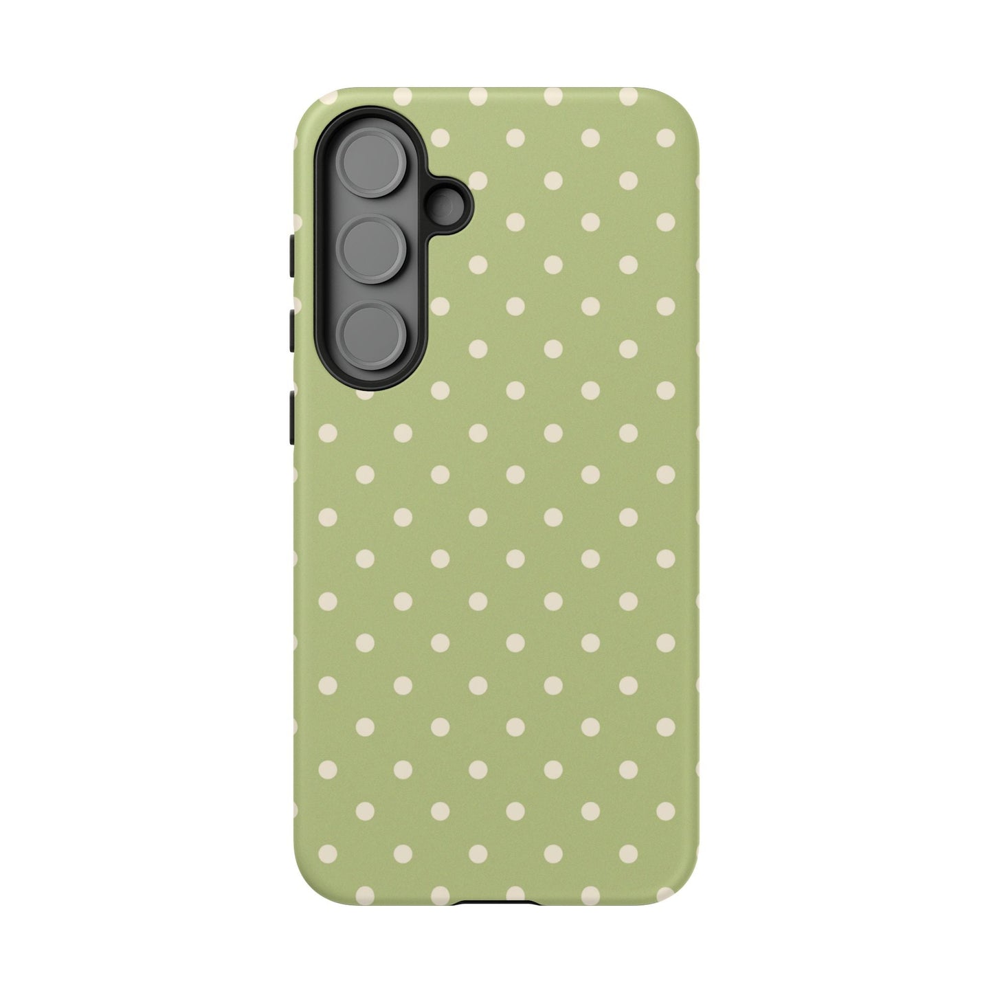 Sage Green Polka Dots – Samsung Galaxy Case - BOGO Cases