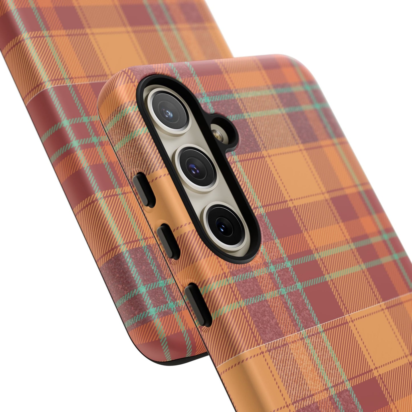 Samsung Galaxy Case - Autumn Tartan Plaid Design - BOGO Cases