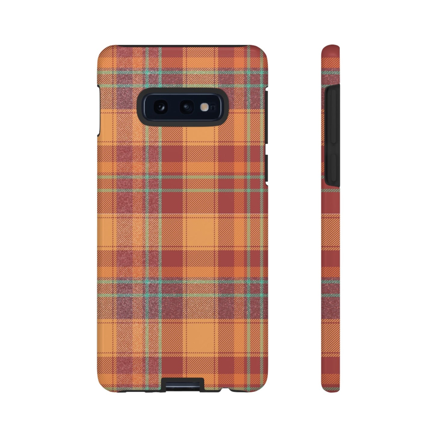 Samsung Galaxy Case - Autumn Tartan Plaid Design - BOGO Cases