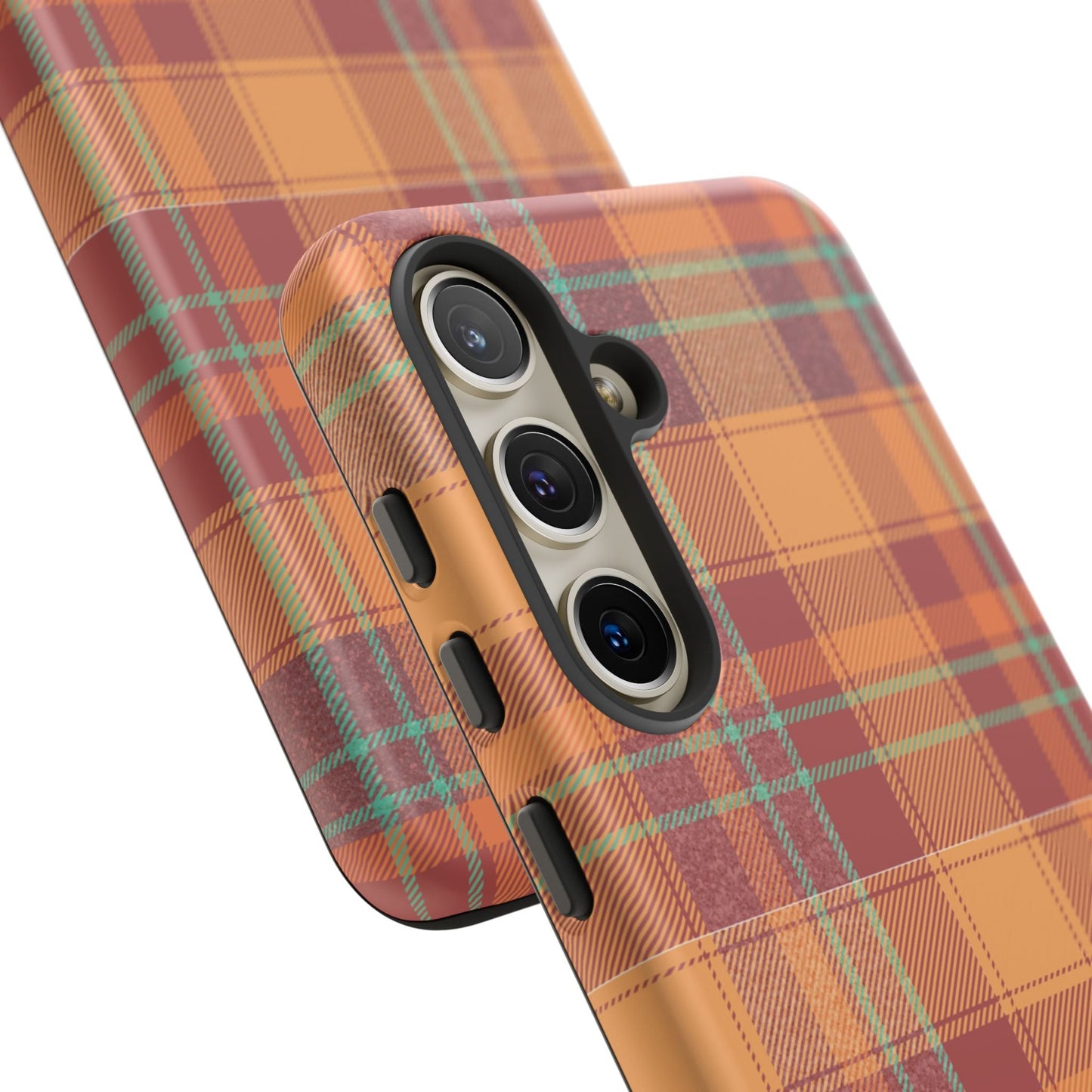 Samsung Galaxy Case - Autumn Tartan Plaid Design - BOGO Cases