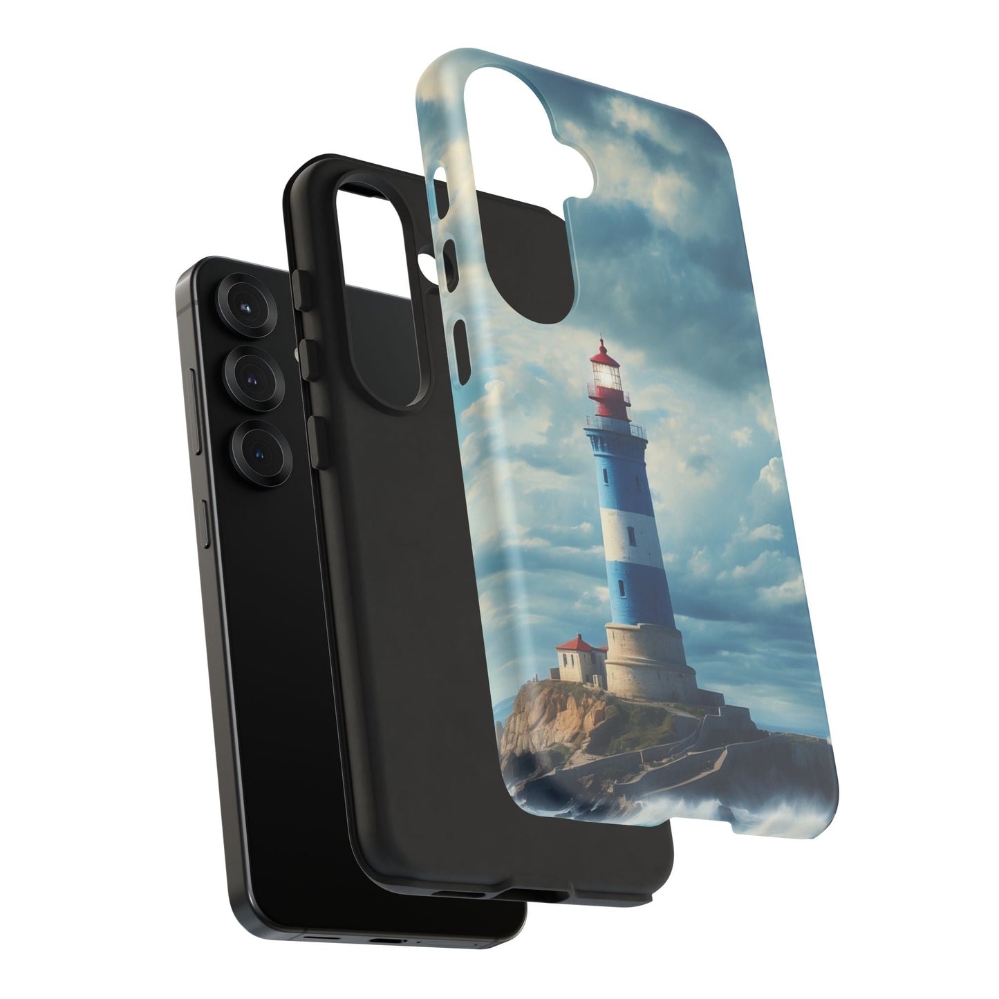 Samsung Galaxy Case - Coastal Lighthouse Design - BOGO Cases