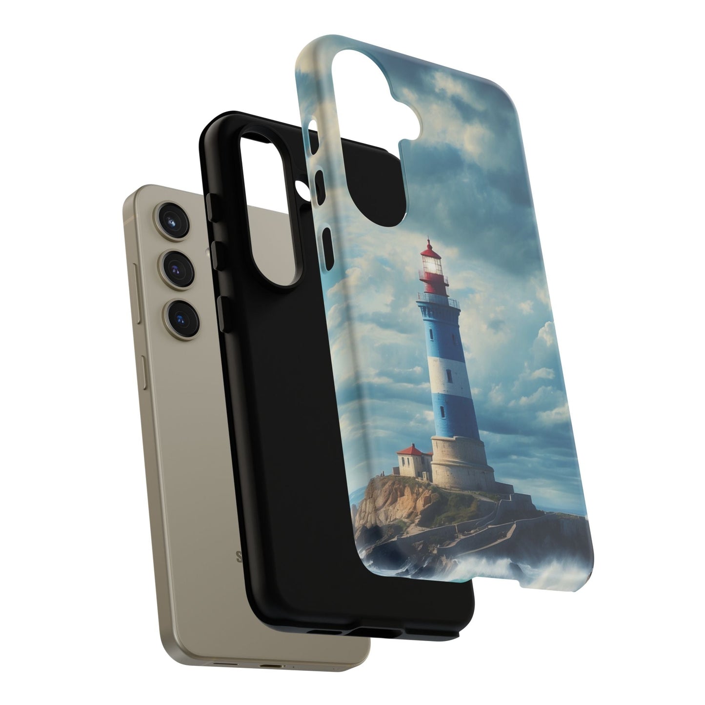 Samsung Galaxy Case - Coastal Lighthouse Design - BOGO Cases