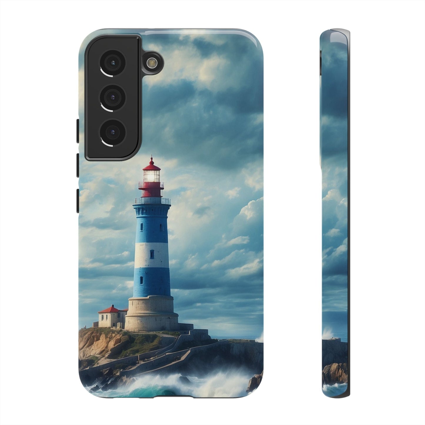 Samsung Galaxy Case - Coastal Lighthouse Design - BOGO Cases