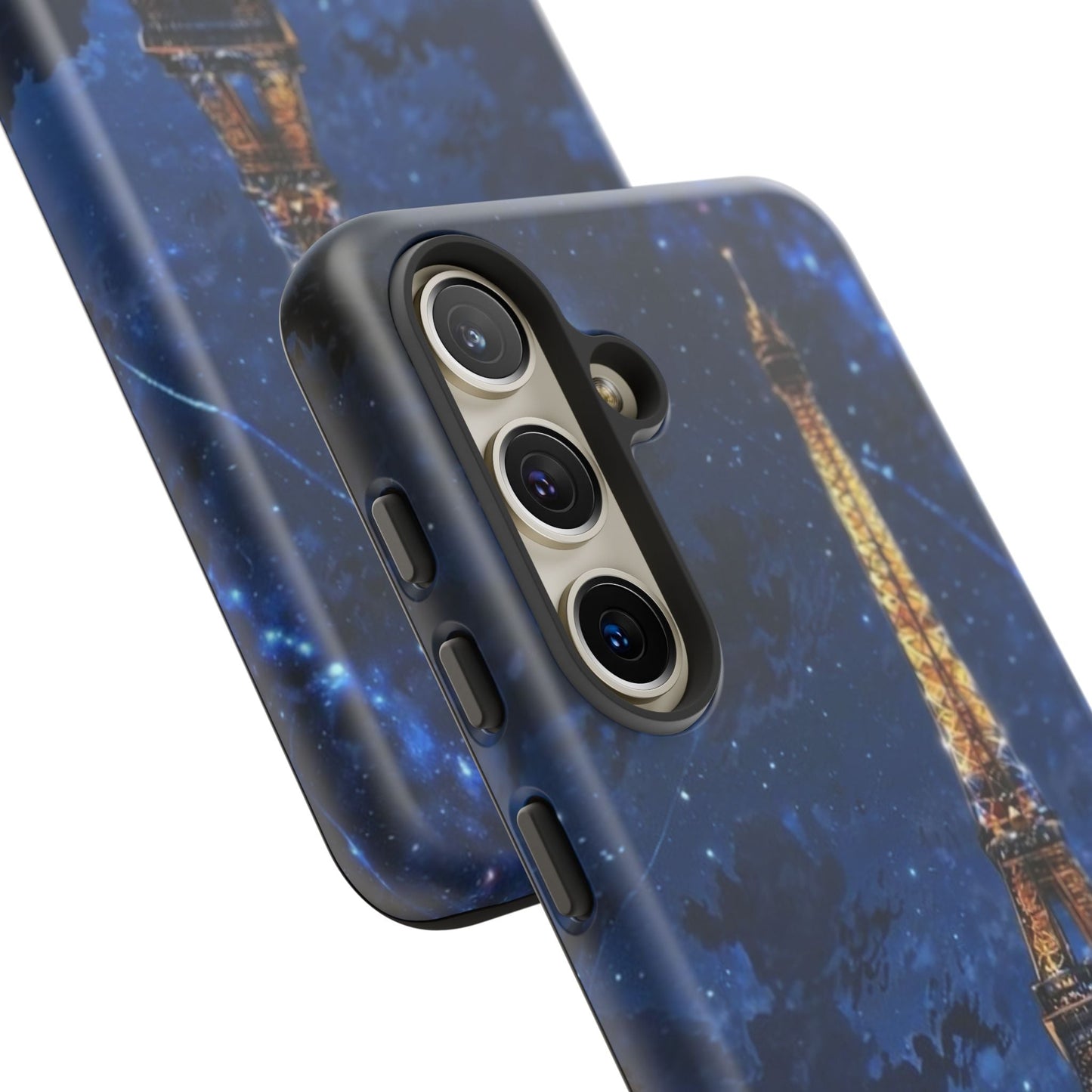 Samsung Galaxy Case - Eiffel Tower Under Starlit Sky Design - BOGO Cases