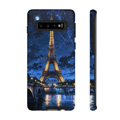 Samsung Galaxy Case - Eiffel Tower Under Starlit Sky Design - BOGO Cases