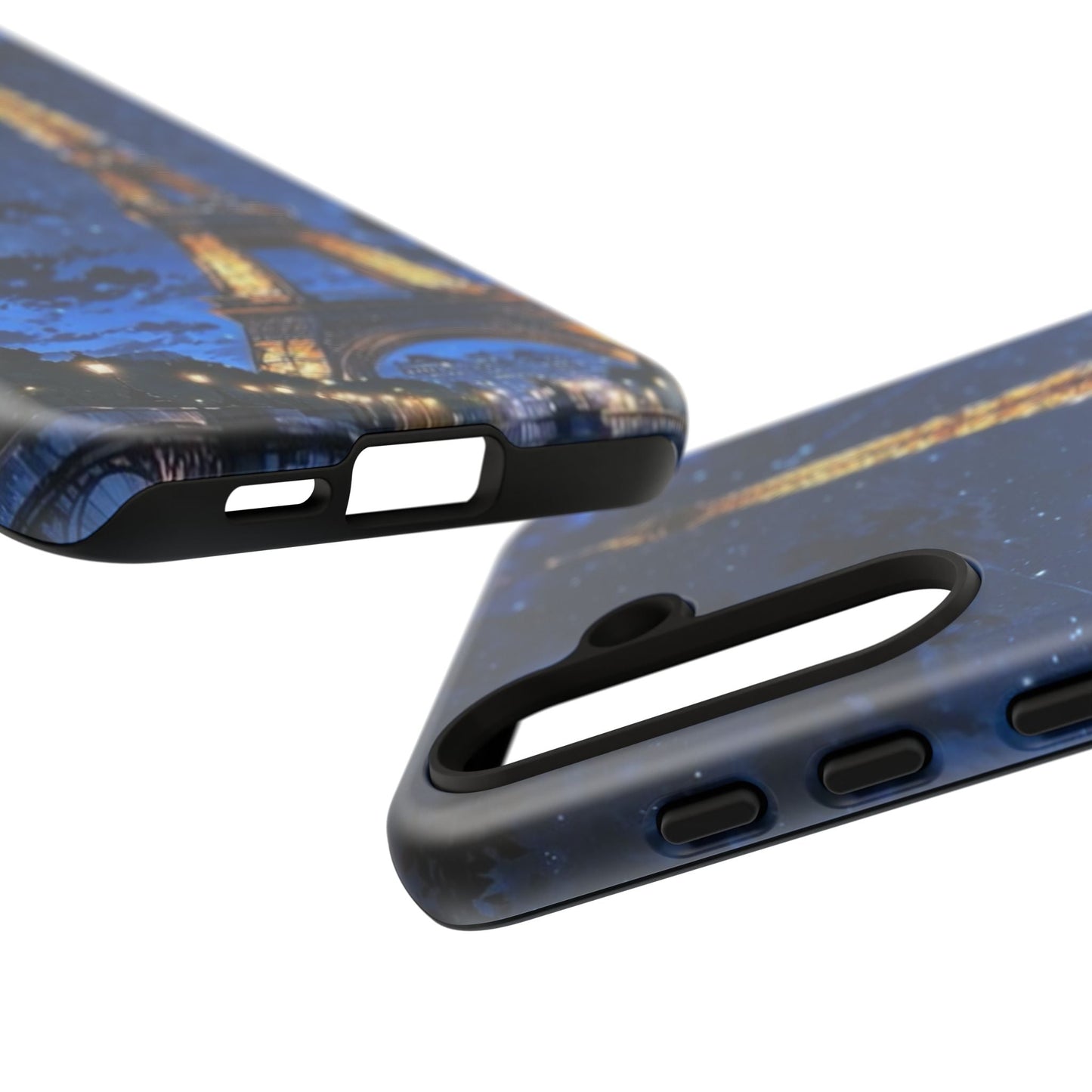 Samsung Galaxy Case - Eiffel Tower Under Starlit Sky Design - BOGO Cases
