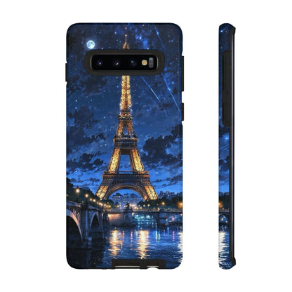 Samsung Galaxy Case - Eiffel Tower Under Starlit Sky Design - BOGO Cases