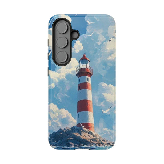 Samsung Galaxy Case - Majestic Lighthouse Scene Design - BOGO Cases