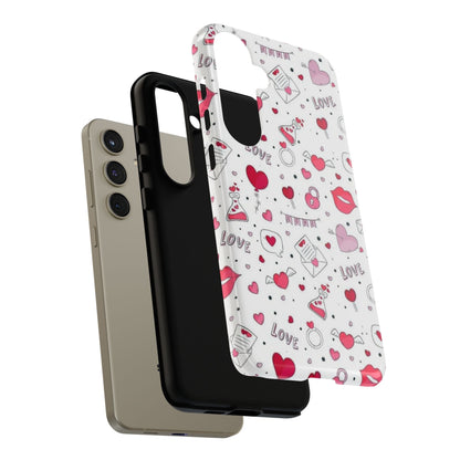 Samsung Galaxy Case: Romantic Love - Inspired Icons Case - BOGO Cases