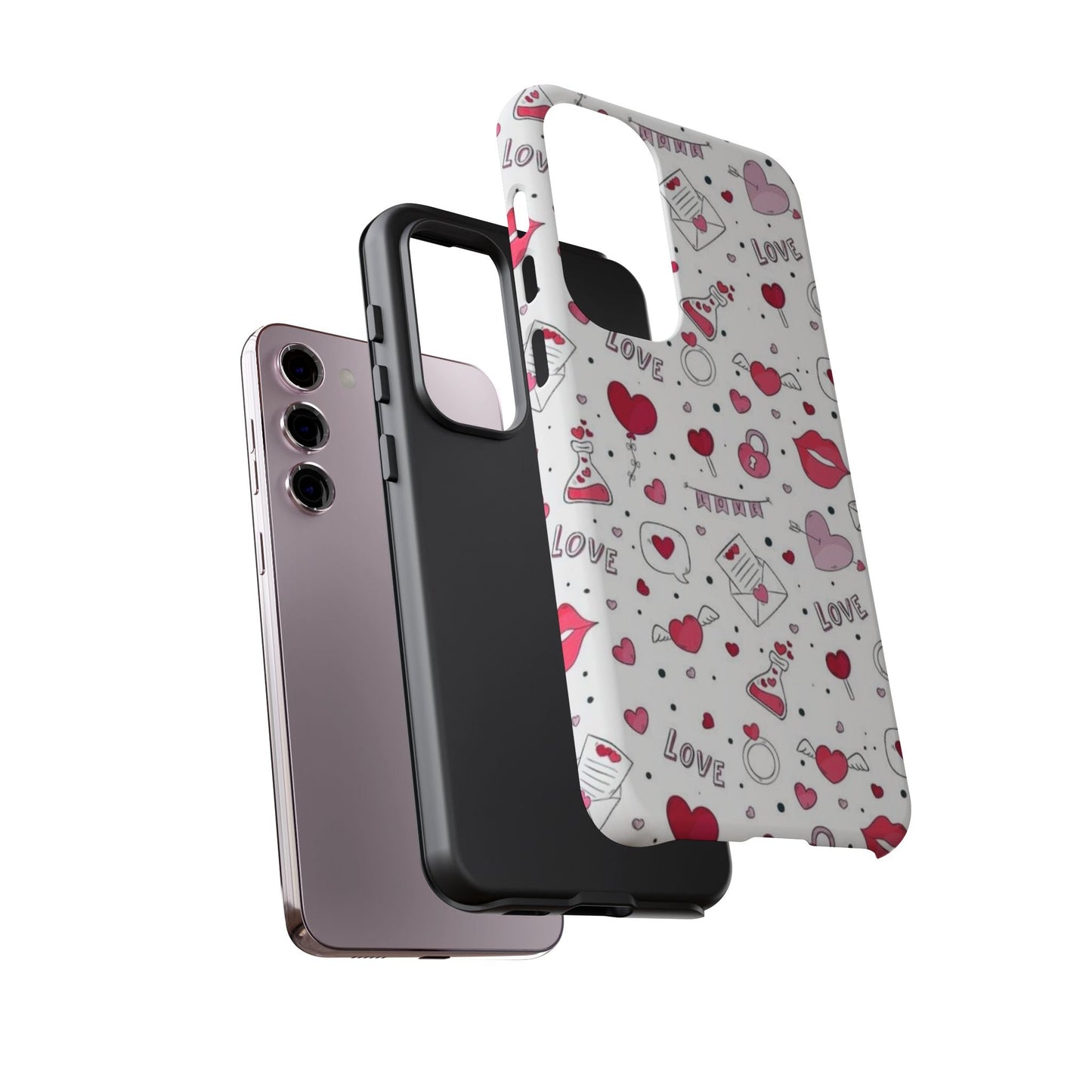 Samsung Galaxy Case: Romantic Love - Inspired Icons Case - BOGO Cases