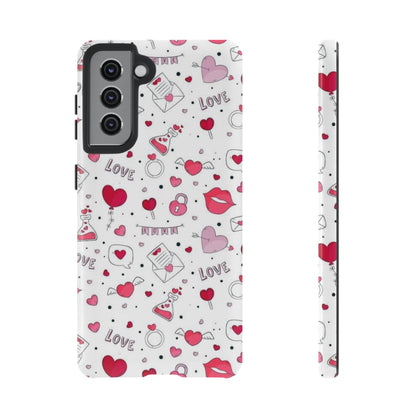 Samsung Galaxy Case: Romantic Love - Inspired Icons Case - BOGO Cases
