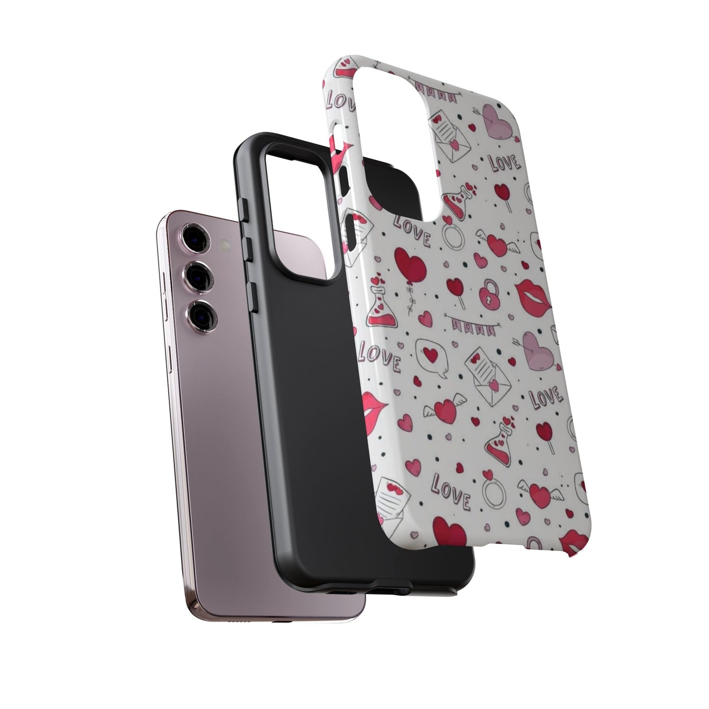 Samsung Galaxy Case: Romantic Love - Inspired Icons Case - BOGO Cases