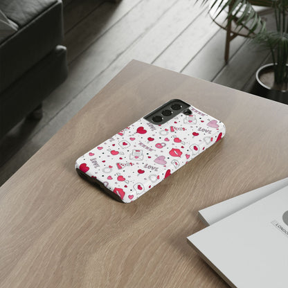 Samsung Galaxy Case: Romantic Love - Inspired Icons Case - BOGO Cases