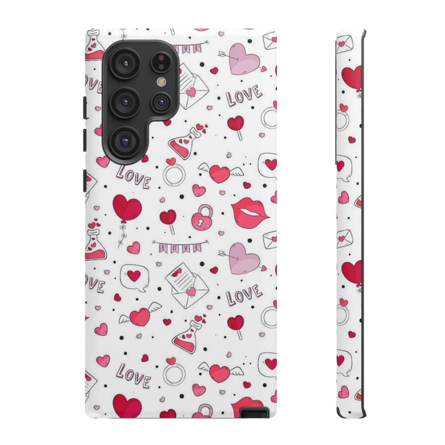 Samsung Galaxy Case: Romantic Love - Inspired Icons Case - BOGO Cases