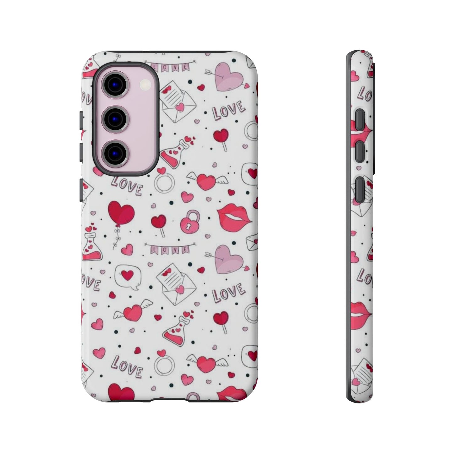 Samsung Galaxy Case: Romantic Love - Inspired Icons Case - BOGO Cases