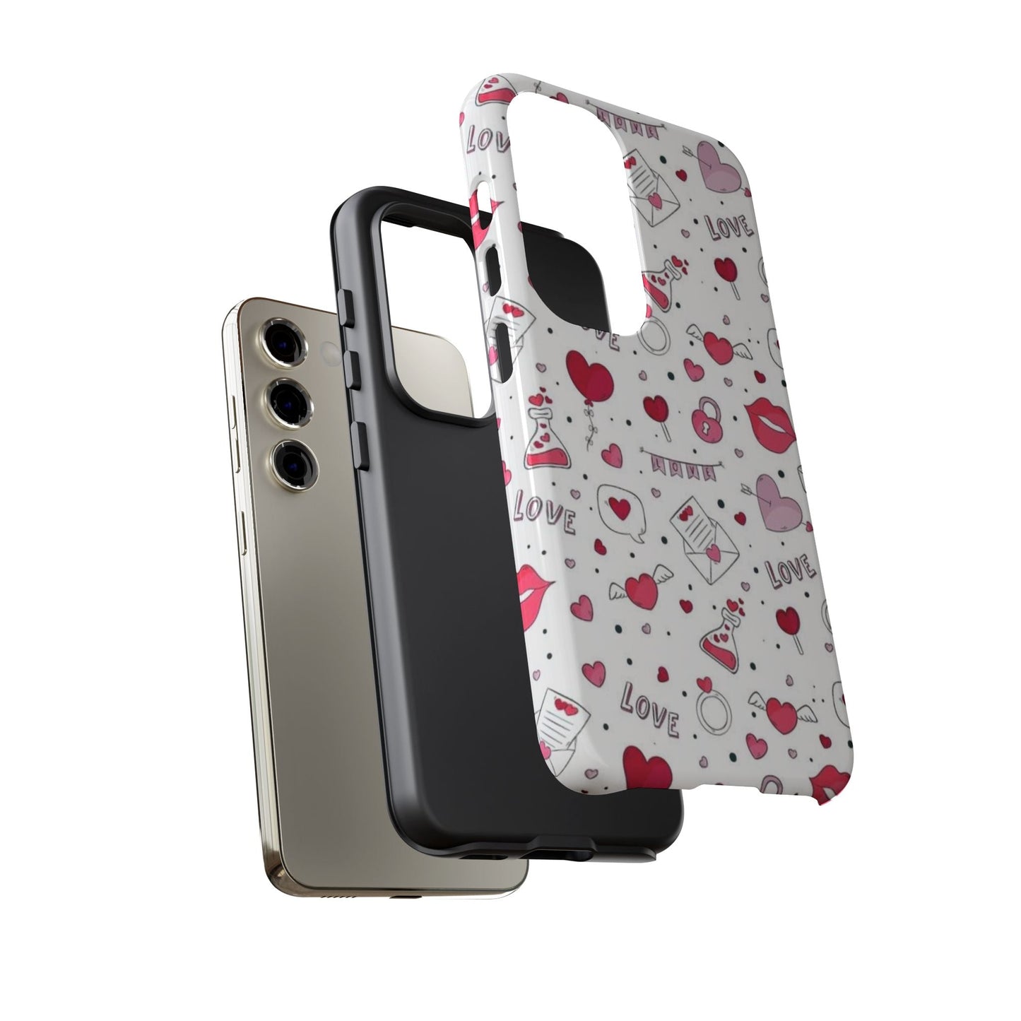 Samsung Galaxy Case: Romantic Love - Inspired Icons Case - BOGO Cases