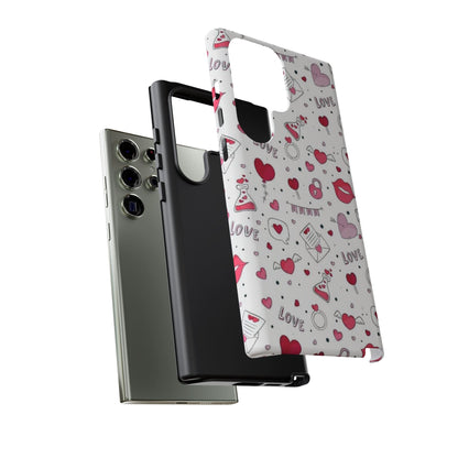 Samsung Galaxy Case: Romantic Love - Inspired Icons Case - BOGO Cases
