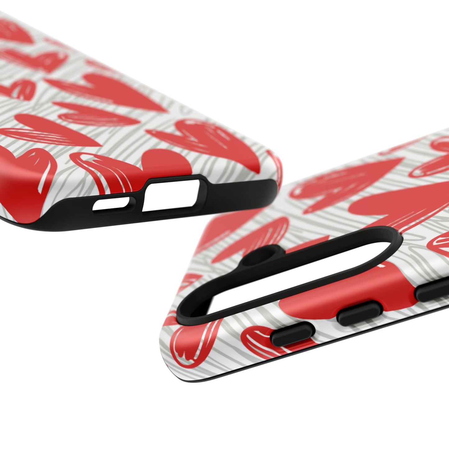 Samsung Galaxy Case: Whimsical Heart Doodle - BOGO Cases