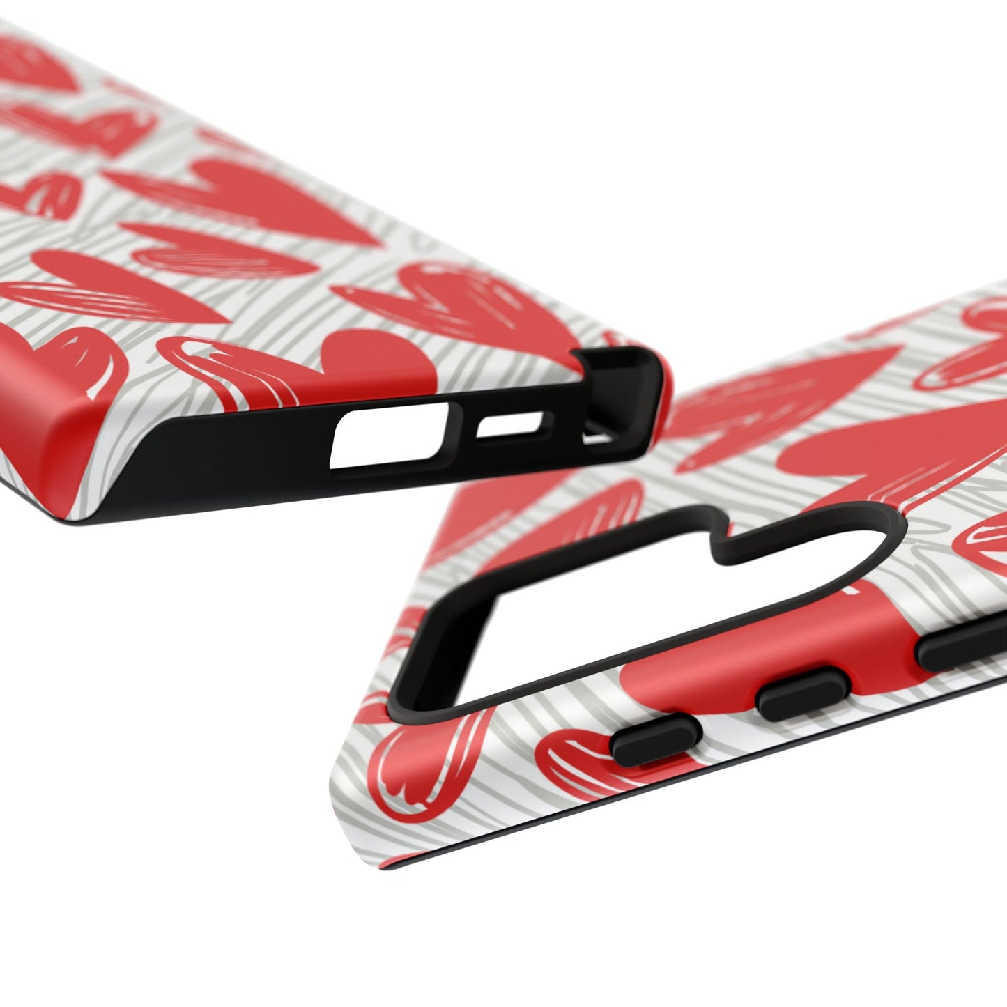Samsung Galaxy Case: Whimsical Heart Doodle - BOGO Cases