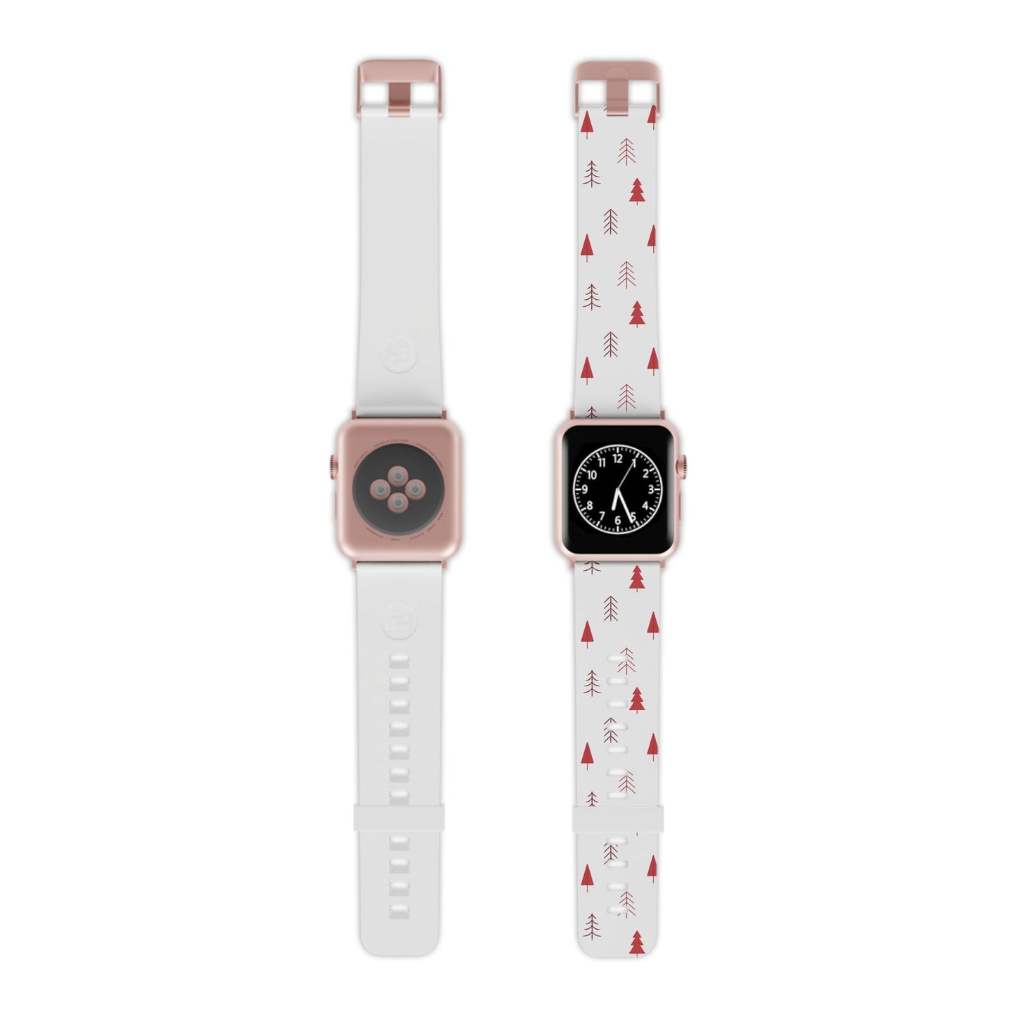 Scandi Red Pine Trees Apple Watch Band - BOGO Cases