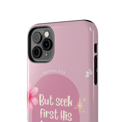 Seek His Kingdom" - iPhone Series Case - BOGO Cases