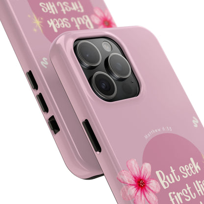 Seek His Kingdom" - iPhone Series Case - BOGO Cases