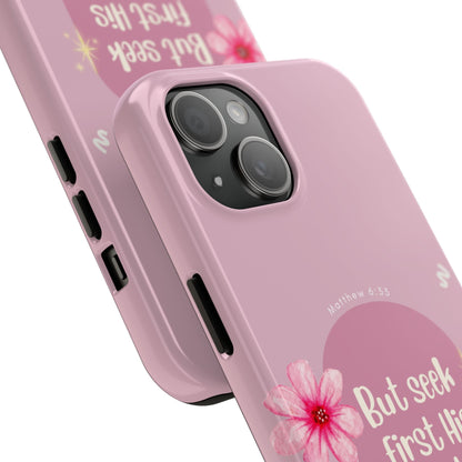 Seek His Kingdom" - iPhone Series Case - BOGO Cases