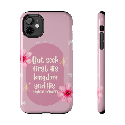 Seek His Kingdom" - iPhone Series Case - BOGO Cases