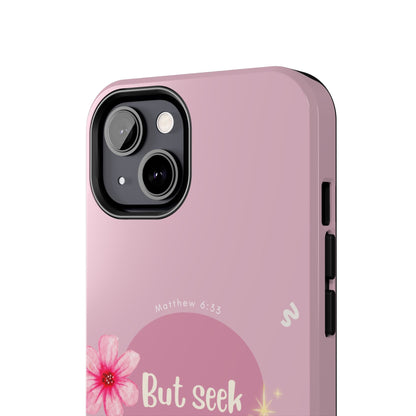 Seek His Kingdom" - iPhone Series Case - BOGO Cases