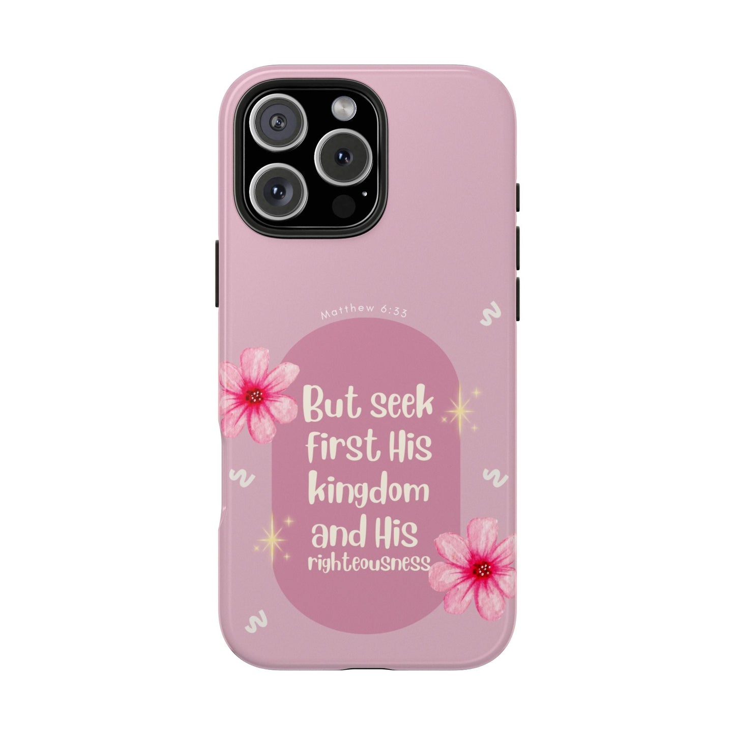 Seek His Kingdom" - iPhone Series Case - BOGO Cases