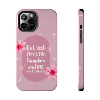 Seek His Kingdom" - iPhone Series Case - BOGO Cases